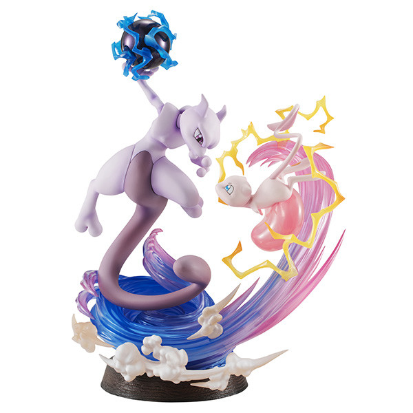 Mew, Mewtwo, Pocket Monsters, MegaHouse, Pre-Painted, 4535123826221